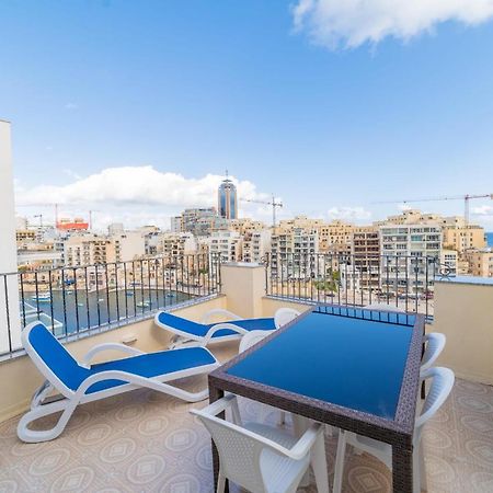 Amazing Views Of Spinola Bay In Heart Of Stjulians-Hosted By Sweetstay Saint Julian's Exterior foto