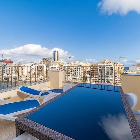 Amazing Views Of Spinola Bay In Heart Of Stjulians-Hosted By Sweetstay Saint Julian's Exterior foto